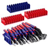 WORKPRO 40-slot plier organizer rack with wide compartments for quick access
