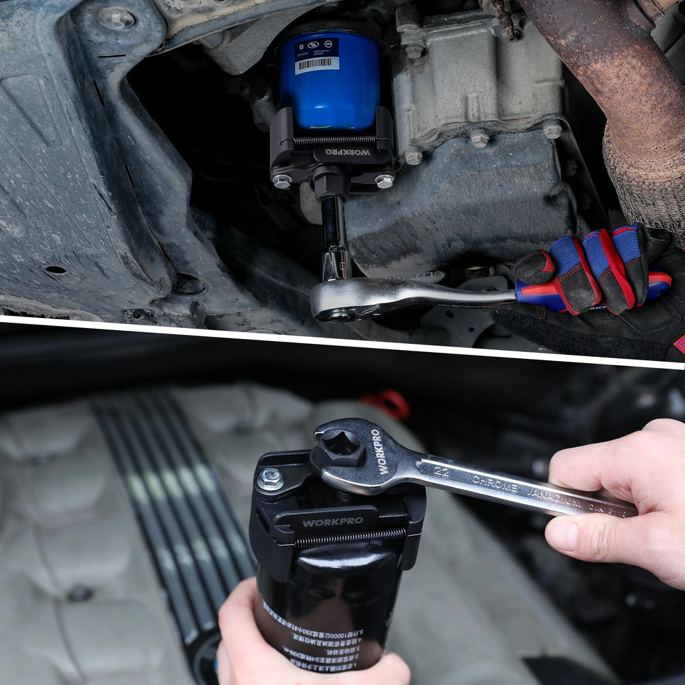 WORKPRO compatible with 1/2 inch drive or 7/8 inch wrench for flexible use