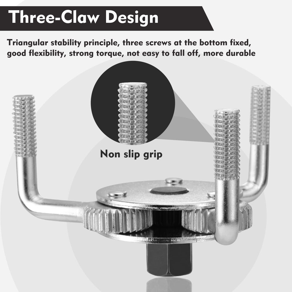 WORKPRO durable chrome steel construction supports long-lasting performance.