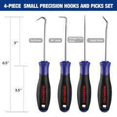 WORKPRO full-hook pick grabs under edges for quick retrieval