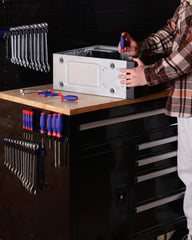 WorkPro garage and workshop organization for a tidy space.