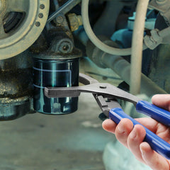 WORKPRO universal-fit handles most vehicle filters with ease.