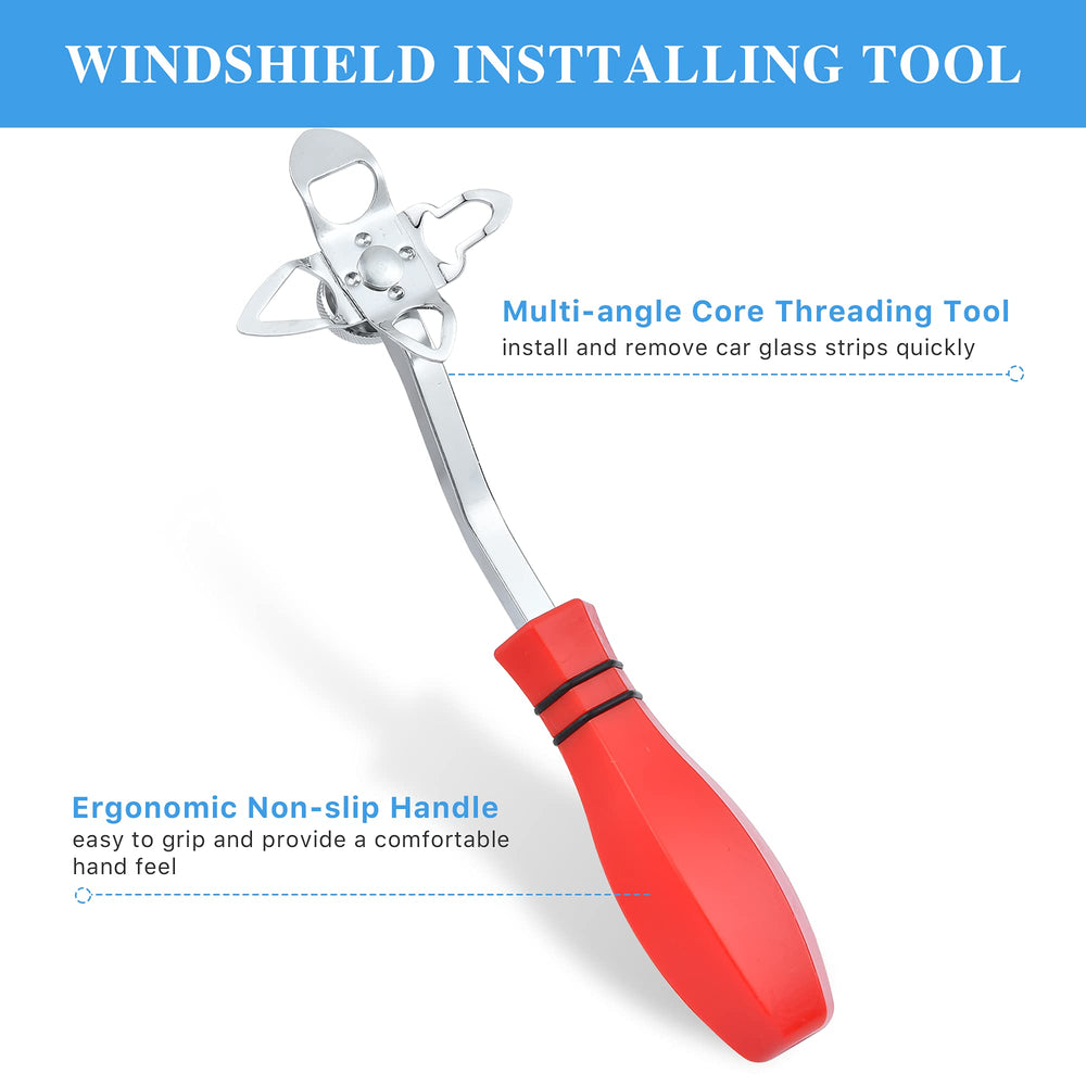 Worldity windshield rod tools, 16.2 cm, helps seat seals smoothly.
