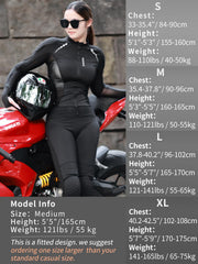 WOSAWE mesh jacket women breathable fabric for cool rides and freedom of movement.