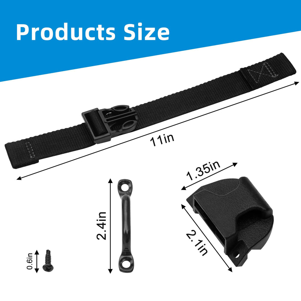Wosijm bed cover buckle-strap bottom side kit side angle demonstrates easy installation.