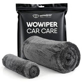 WOWIPER car drying towel set XL 24x36 for fast, streak-free panel drying.