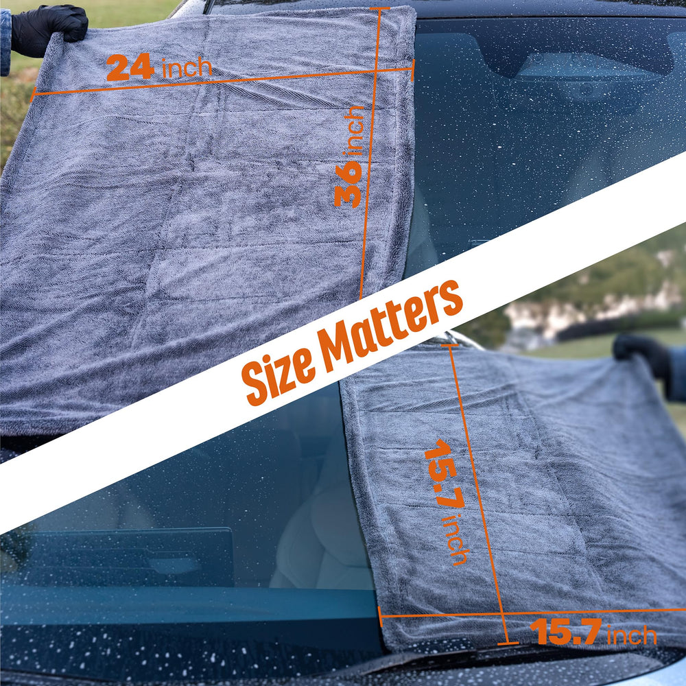 WOWIPER SUV and truck paint-safe drying protects coated surfaces.