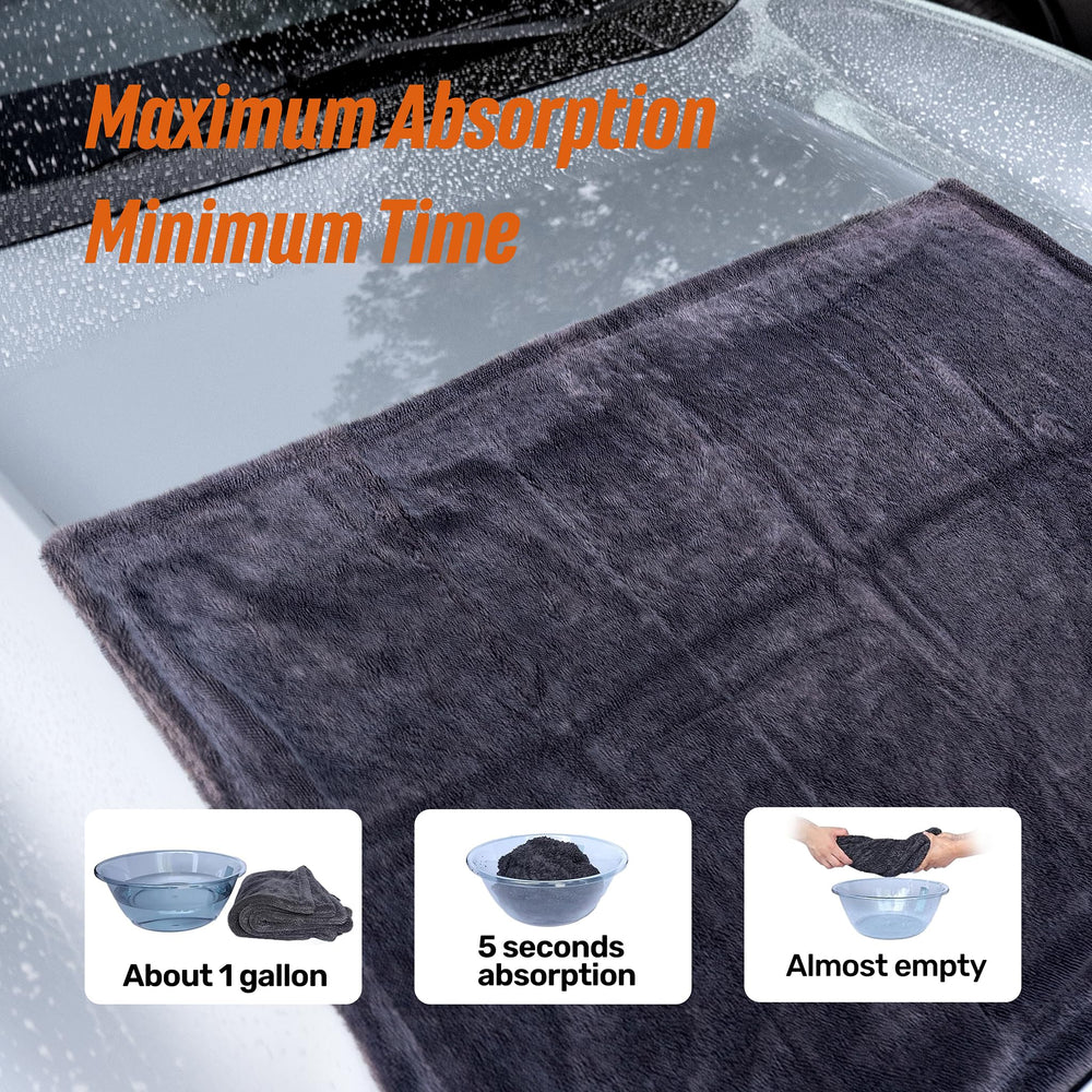 WOWIPER washable reusable towel set supports multiple washes.