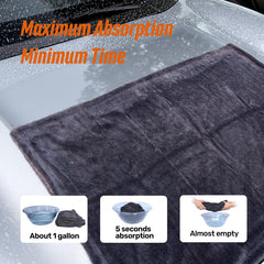 WOWIPER washable reusable towel set supports multiple washes.