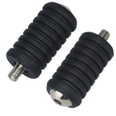 WOWTK black heel-toe shifter peg, side view, enhances grip and style.