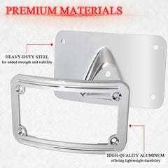 WOWTK curved laydown frame for VTX1800 chrome finish adds sleek styling and secure mounting