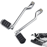 WOWTK heel-toe front lever close-up, improved shifting control for Harley