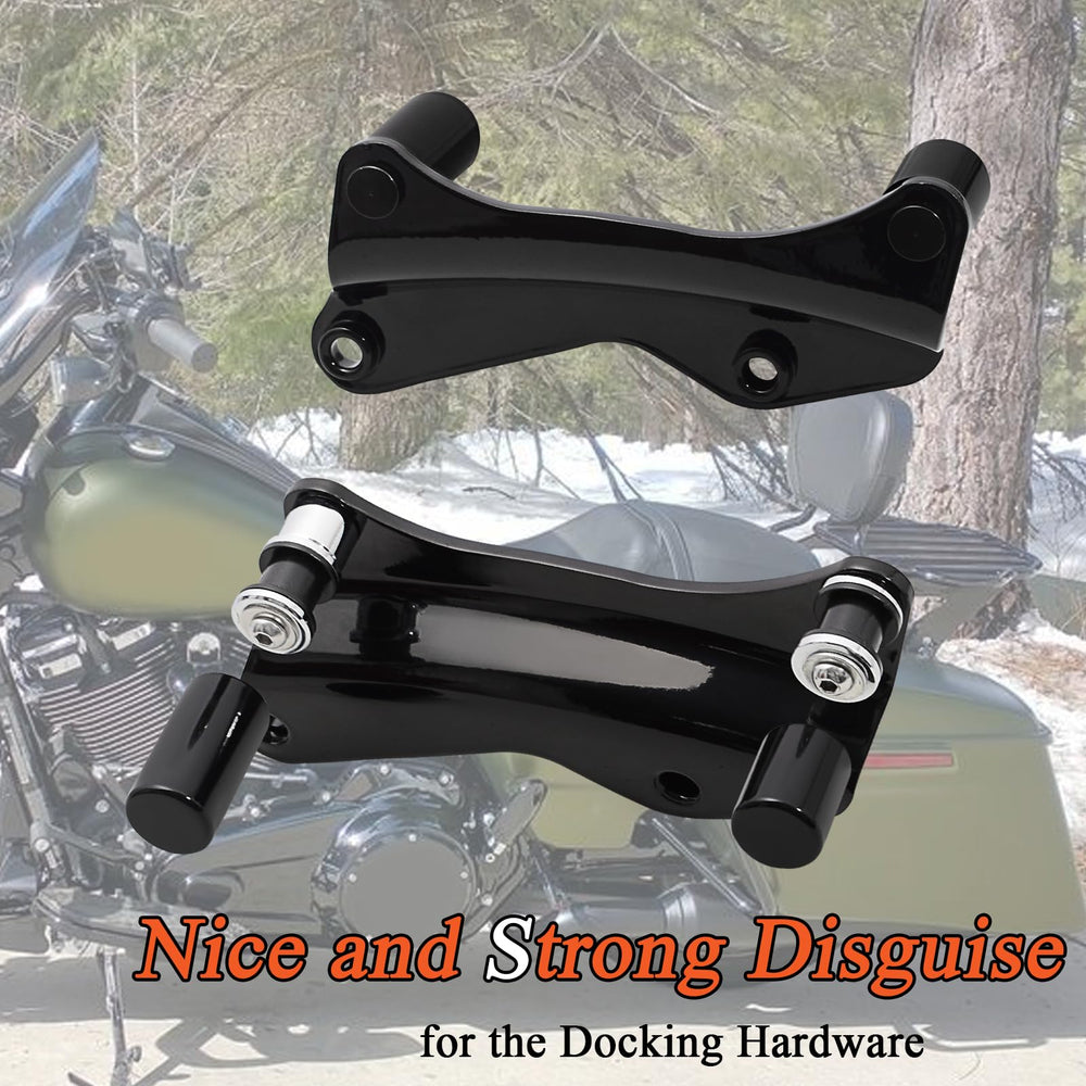 WOWTK rear docking cover short variant hides points with quick install.