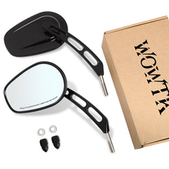 WOWTK XL1200X mounting clarification for below-bar mirror fit.