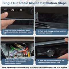 WPL universal dash-mount tray supports versatile vehicle compatibility.
