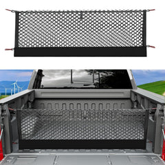 WQMXILI Envelope Style Cargo Net front view installed keeps gear secure while driving