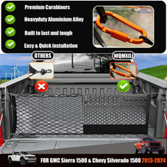 WQMXILI truck bed fit for 2013–2025 Silverado Sierra models