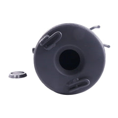 WQSING muffler silencer side profile demonstrates compact design for easy installation on Ranger models.