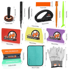 WRAPXPERT protective gloves keep hands clean throughout wrapping.