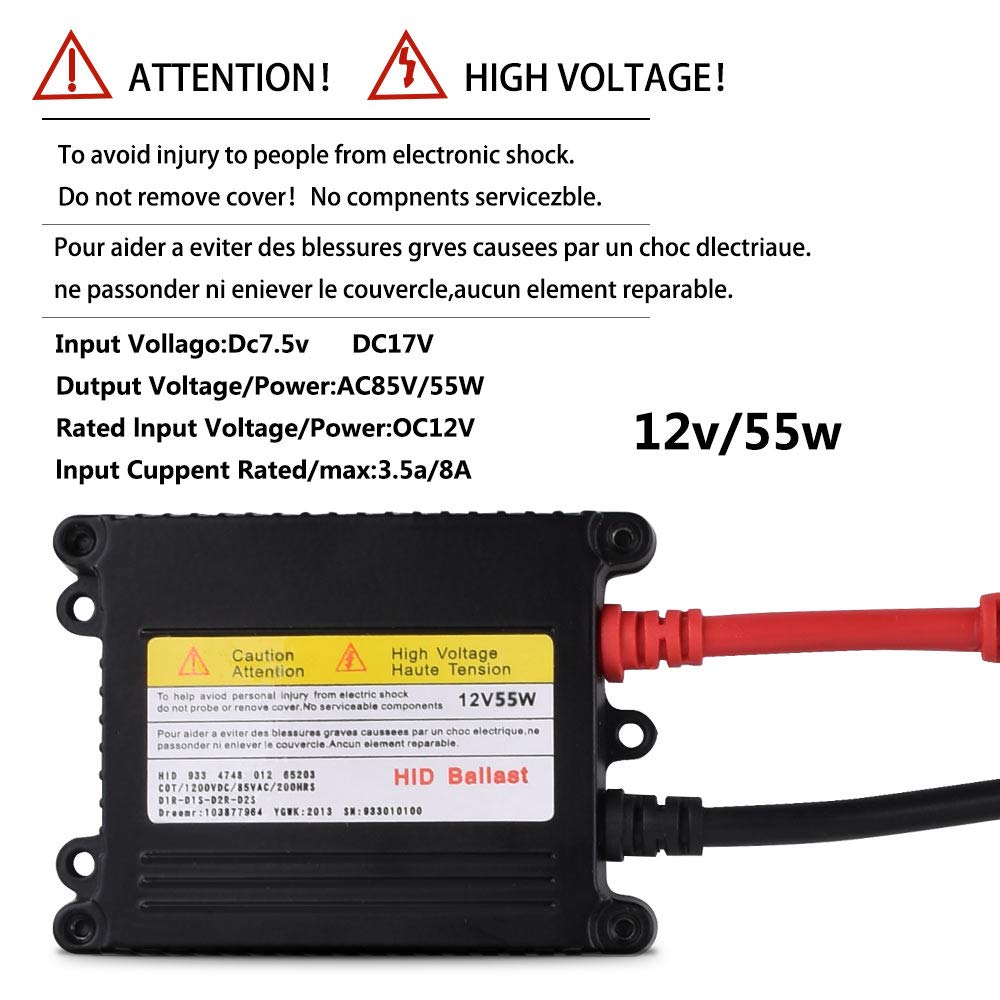 WRDLOSY ballast with IP68 waterproof casing withstands rain and heat.