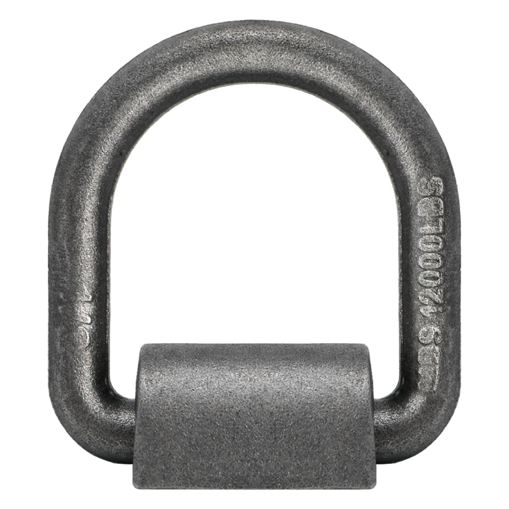 WRINGKIT heavy-duty D-ring with zinc coating resists rust.