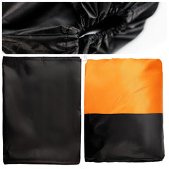 Wrypun orange cover packaged for convenient outdoor storage