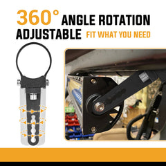 Wsays roll cage clamps compatible with Polaris Ranger and RZR.