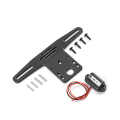 Wsays universal plate bracket compatible with many vehicle types.