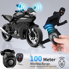 wsdcam 110db alarm emphasizes strong deterrent sound for theft prevention.