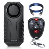 WSDCAM bicycle alarm front view showing compact protection for discreet outdoor use.