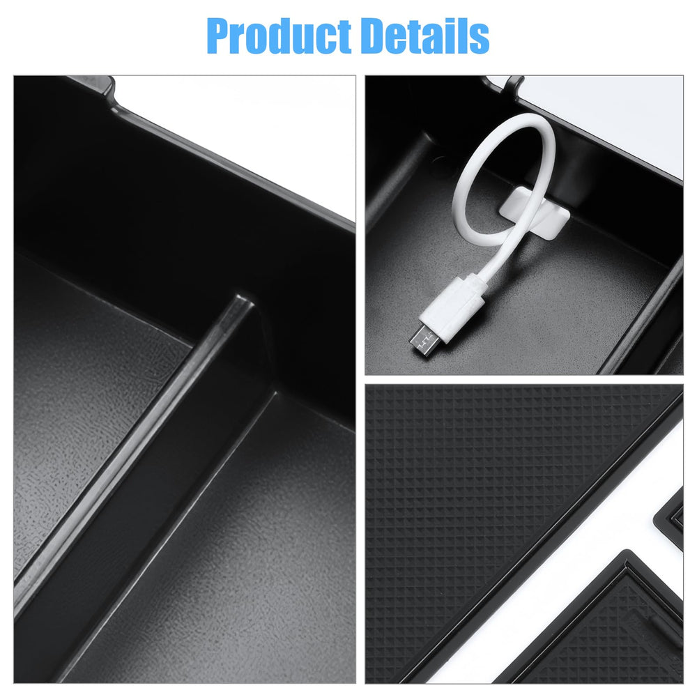 Wuchurth tool-free installation shows quick, tool-less fit into the Rivian console.