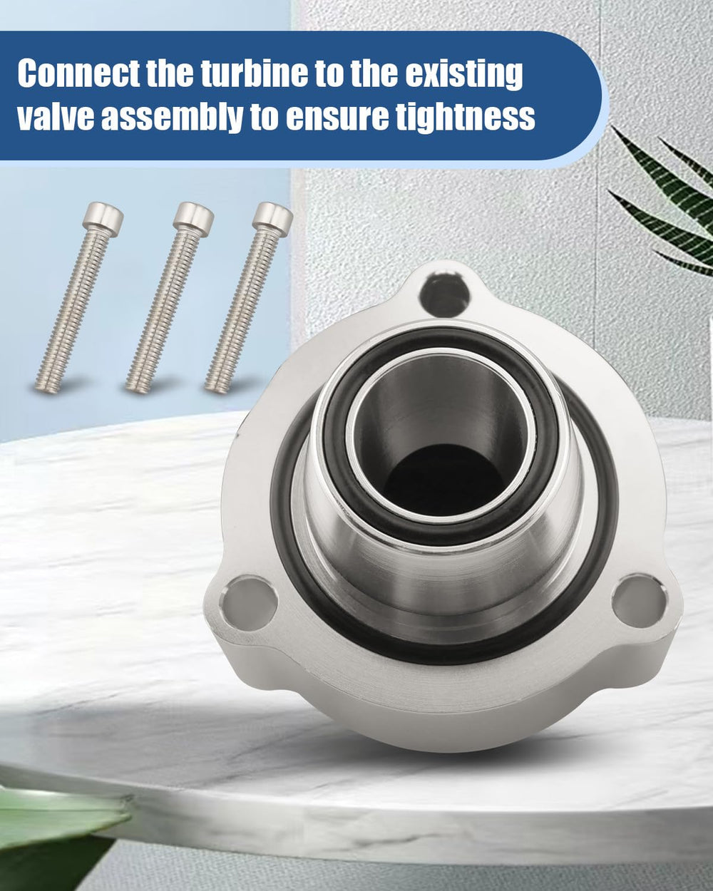 Wujexuhe BOV spacer for Scirocco Turbo supports reliable sealing during high boost.