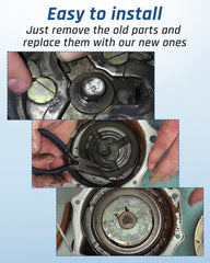 Wujexuhe recoil starter assembly for Honda ATC90, strong starts and rugged build.
