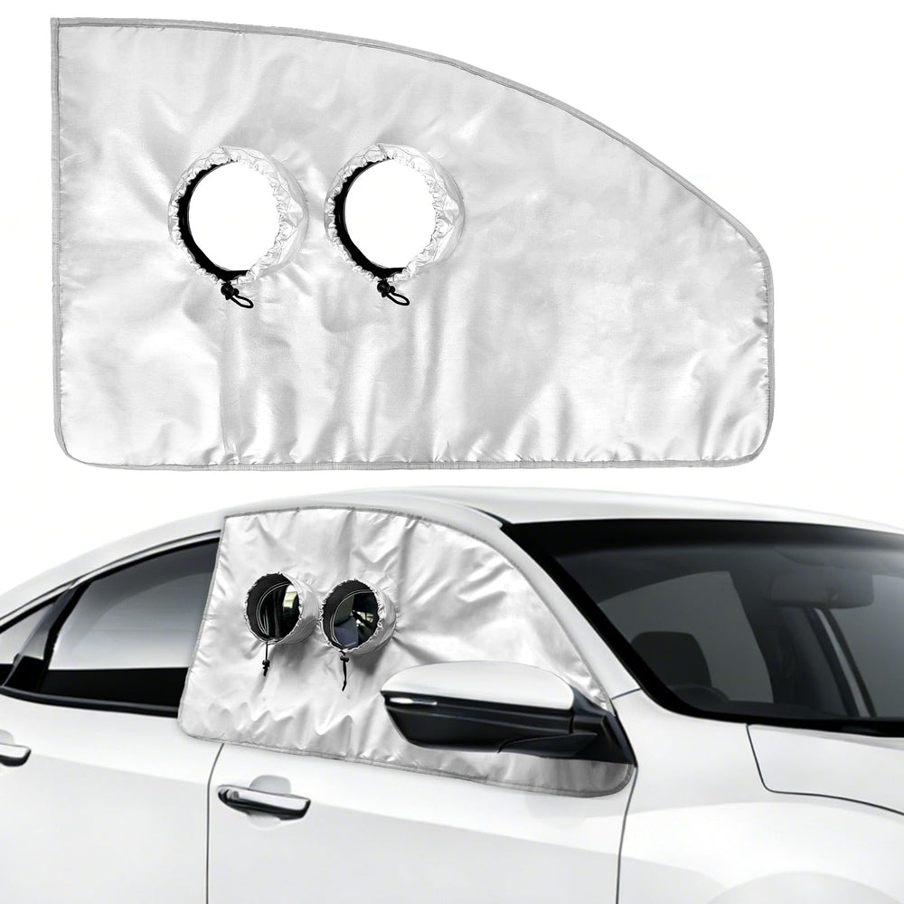 WUJODOR portable AC window kit front view enables quick, hassle-free cooling setup.