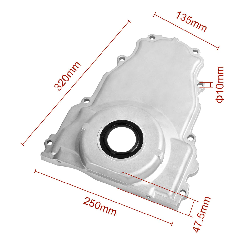 WULAZMU crank gasket integrated with timing cover for reliable seal