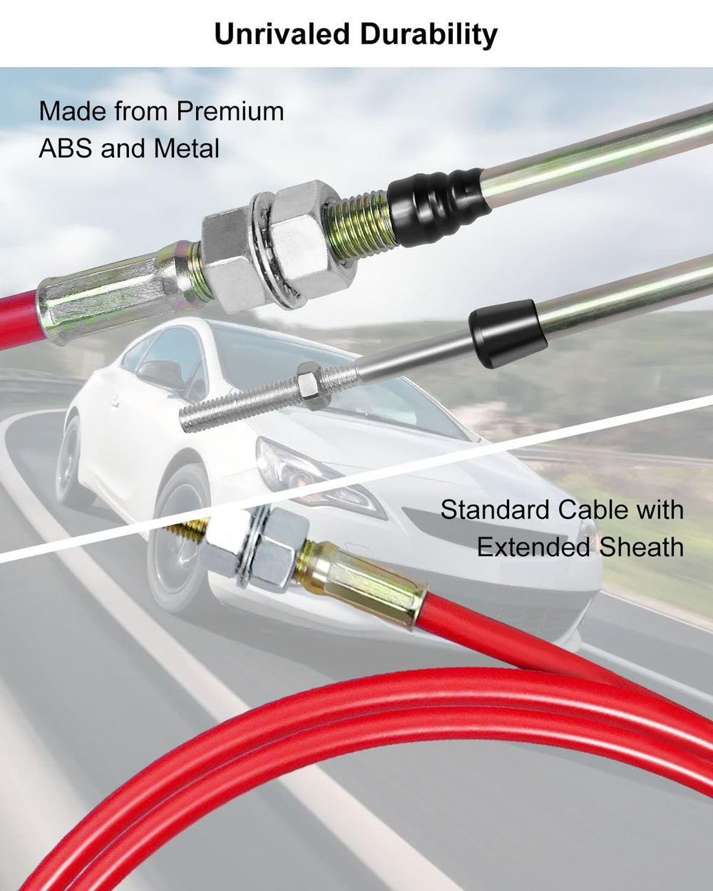 WUMZIJ durable ABS and metal construction ensures long-lasting performance