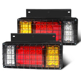 WUSHIXAN 40-LED trailer light kit front view enhances daytime visibility.
