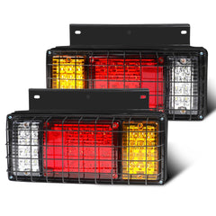WUSHIXAN 40-LED trailer light kit front view enhances daytime visibility.