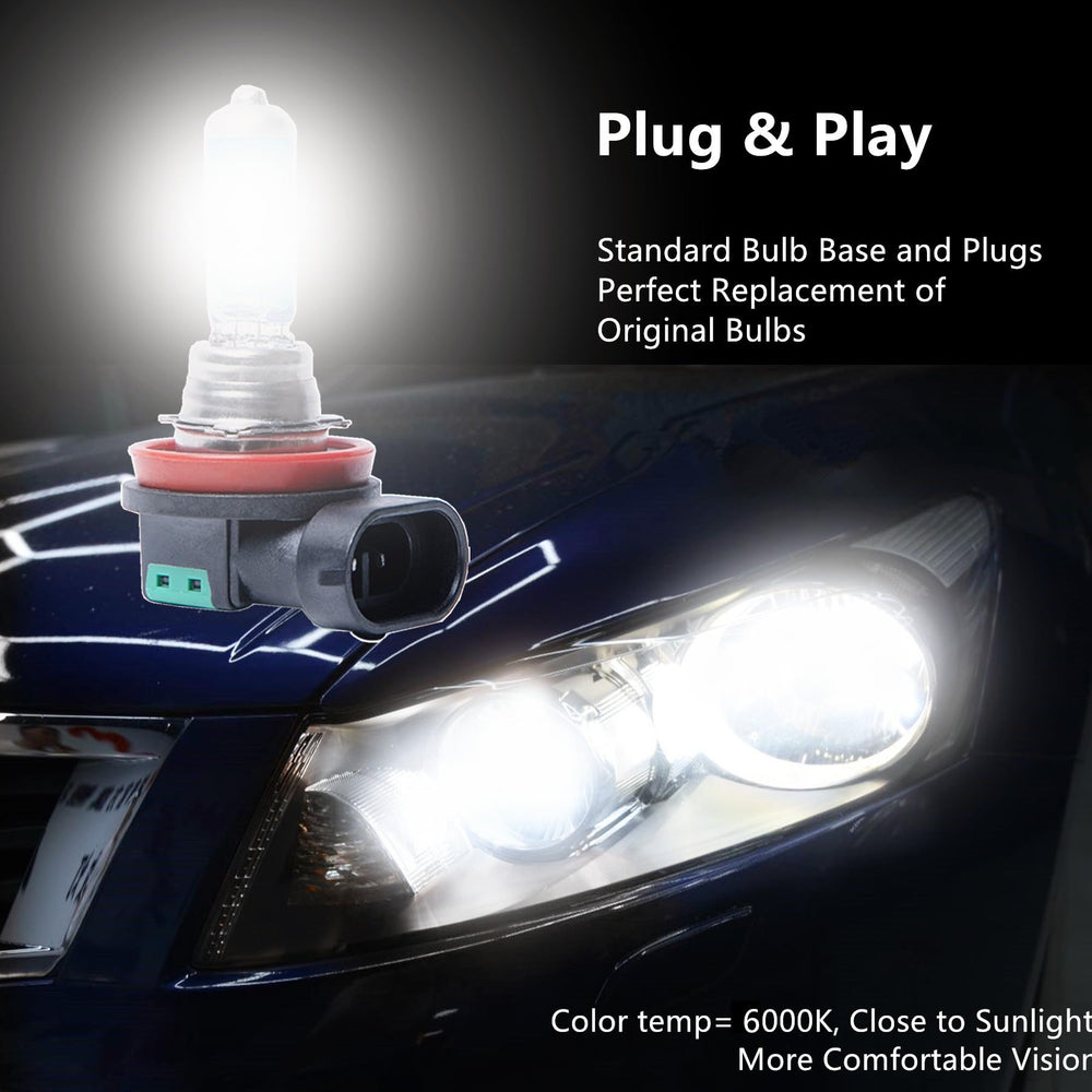 Wuzno UV-stop quartz glass resists heat for longer bulb life.