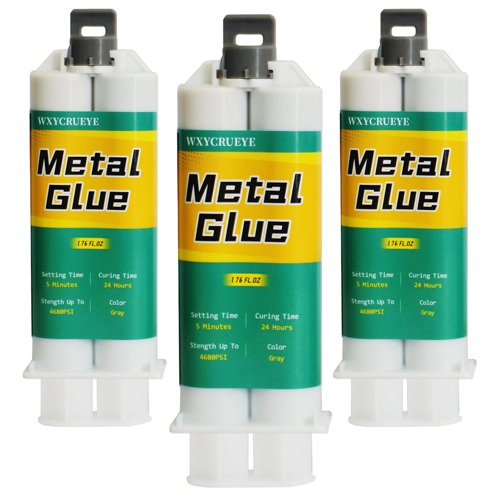 WXYCRUEYE metal repair glue pack for durable metal-to-metal repairs.