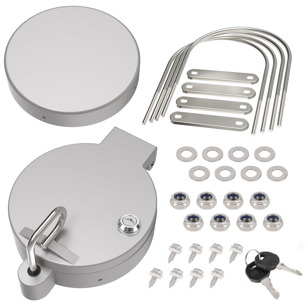 Wyckoff 6-inch conduit carrier with locking end caps secures long materials during transport