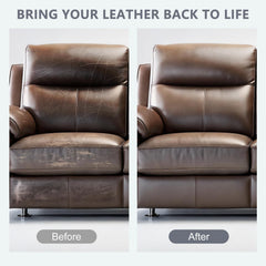 WYCOON leather repair on car interiors; steering wheel and seat restoration possibilities.