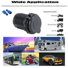 WYMECT blue LED aids port visibility in low light.