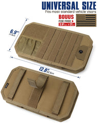 WYNEX car interior organizer kit reduces dashboard clutter on trips.