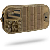WYNEX Molle visor organizer keeps essential items accessible on daily commutes.