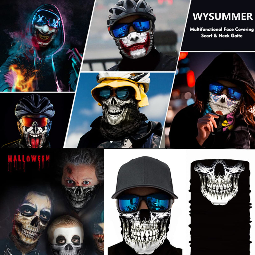 WYSUMMER colorful scarves demonstrating multiple styles for outdoors