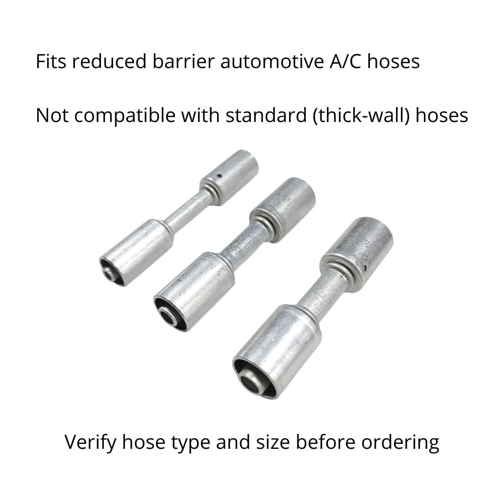 WYZBEN AC beadlock straight size 10 fitting for high-diameter hose connections and reliable flow.