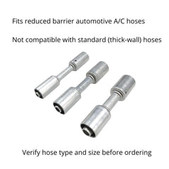 WYZBEN AC beadlock straight size 10 fitting for high-diameter hose connections and reliable flow.