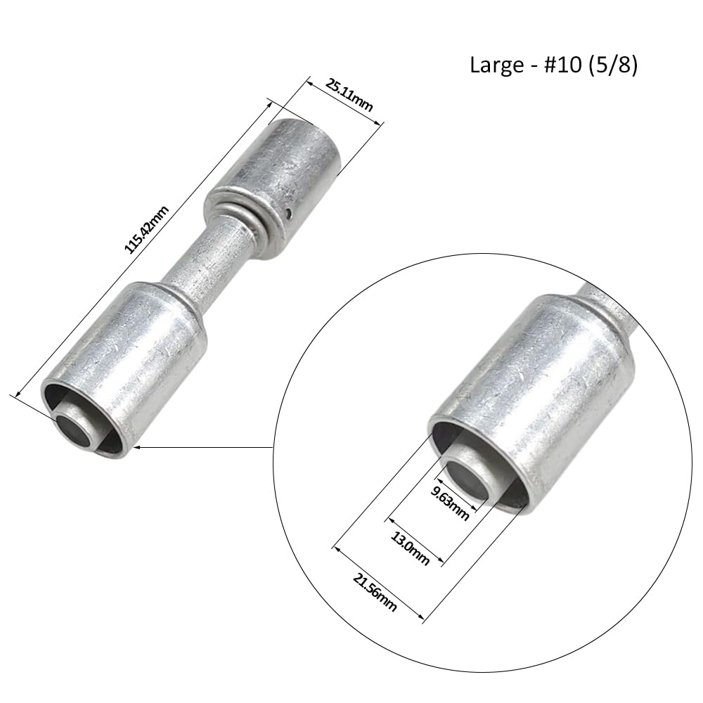 WYZBEN aluminum fittings packaging emphasizes value and ready-to-use accuracy.