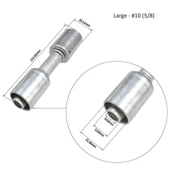 WYZBEN aluminum fittings packaging emphasizes value and ready-to-use accuracy.